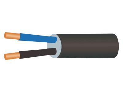 Câble électrique U1000R2V 2X16 mm² Nexans - 50 m vendu au mètre linéaire