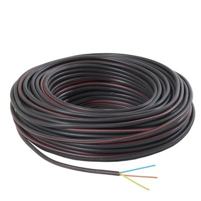 Sucre électrique 3 connecteurs de câbles noir (1.5 - 2.5 mm)