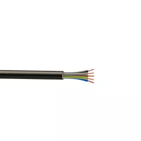 Câble électrique U1000R2V 5x1,5 mm² - 10 m
