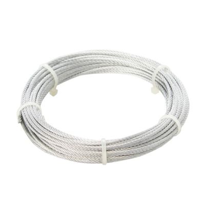 Câble en acier zingué Diall ø5 mm, 10 m