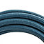 Câble en textile bleu paon Chacon 3m 2 x 0,75mm²