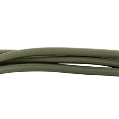 Câble en textile vert olive Chacon 3m 2 x 0,75mm²