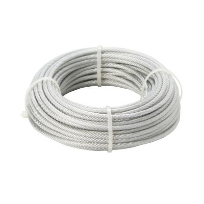 Câble gaine Diall ø4 mm x 20 m transparent