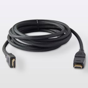 Câble HDMI Mâle / Mâle coudé 4K noir Blyss Or, 3 m