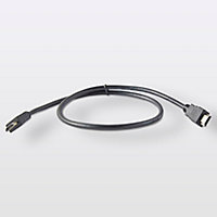 Câble HDMI Mâle / Mâle noir, 0.75 m