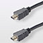 Câble HDMI Mâle / Mâle noir, 0.75 m