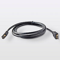 Câble HDMI Mâle / Mâle noir Blyss Or, 1.5 m