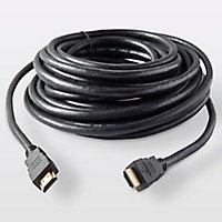 Câble HDMI Mâle / Mâle noir Blyss Or, 10 m