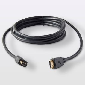 Câble HDMI 4K coudé avec fiche or Blyss, 3m, Câbles et fils électriques