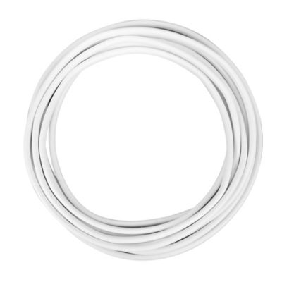 Câble plastique plat Tibelec 3m blanc