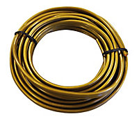 Câble plat TIBELEC 2 x 0,5 mm² 3m or