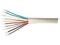 Câble pour alarme/interphone DA-8x0,6 mm² Diall à la coupe