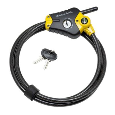 Câble python ajustable brico Master Lock