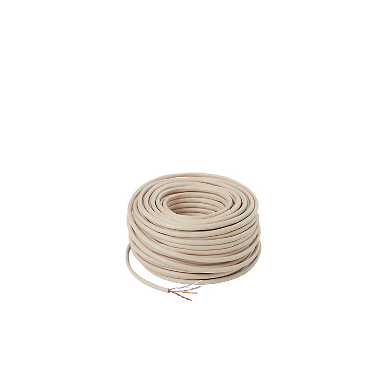 Câble téléphonique 8x0,5 mm² - 25 m | Castorama