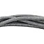 Câble textile 2 fils pour luminaire ou suspensions 0,75mm L.3m blanc Chacon
