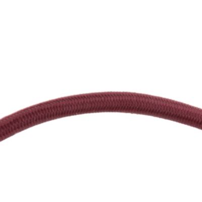 Câble textile 2 fils pour luminaire ou suspensions 0,75mm L.3m rouge brique Chacon
