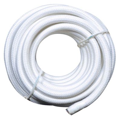 1m Conduite De Câble Flexible D5-10mm Blanc Conduit De Câbles Tuyau En Tissu Crochet Boucle