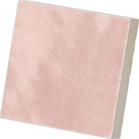 Cabochon sol / mur brillant 3,4x3,4 cm  Taco KASBAH ORCHARD PINK