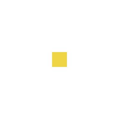 Cabochon sol / mur uni jaune 4x4 cm VODEVIL TACO DOME LIMA