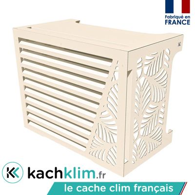 Cache clim RIVIERA - Ivoire RAL 1015 - L86 x H66 x P48cm (Taille S) - KACH KLIM