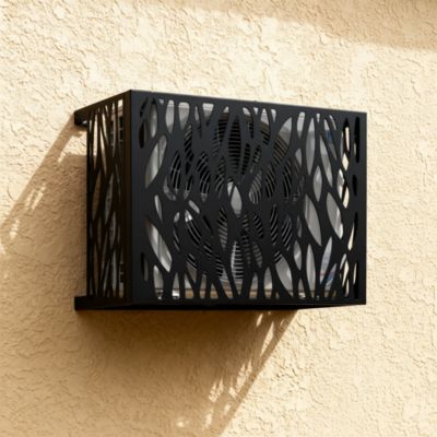 Cache climatiseur GoodHome Neva gris
