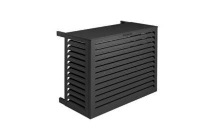 Cache-climatiseur Horizon anthracite 90 x 70 cm