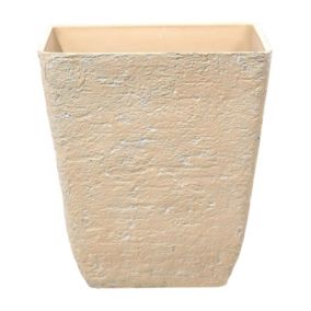 Cache-pot beige 49 x 49 x 53 cm DELOS