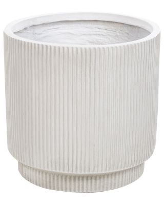 Cache-pot DARIA 37 cm Blanc cassé