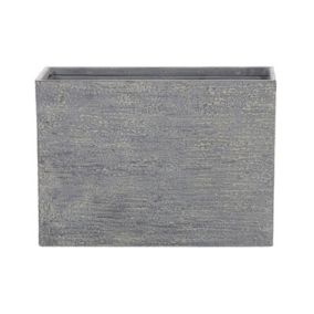 Cache-pot gris 34 x 80 x 56 cm EDESSA