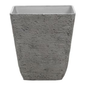 Cache-pot gris 49 x 49 x 53 cm DELOS