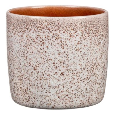 Cache-pot rond céramique beige Roccia 900 Scheurich ø21 cm x h.19,3cm