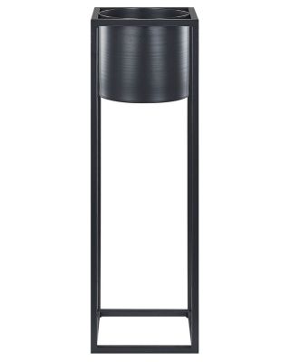 Cache-pot sur pied IDRA Métal 15 cm Noir