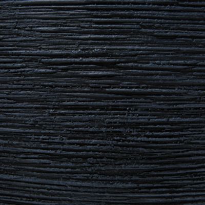 Cache-pot ZAKROS Céramique 38 cm Noir
