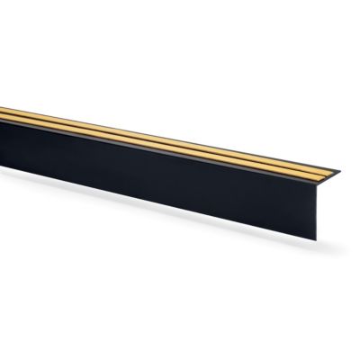 Cache-rail de rideau adhesif 30x30 mm QUEST - baguette de finition PVC ...