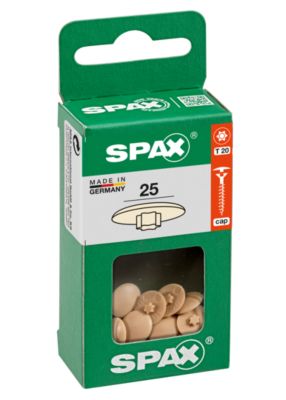 Cache-vis vis torx T20 beige 25 pièces