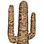 Cactus en jacinthe L.36,5 x H.75 x 16,5 cm