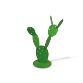 Cactus Métal Figuier H85 - Vert