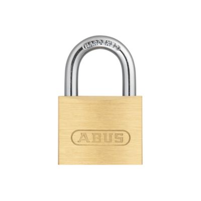 Cadenas à clé Abus 713/45 en laiton Ø de l'anse 7 mm l.45 x H.68 mm