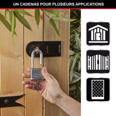 VINGVO Serrure en forme de U pour vélo Serrure antivol en acier pour