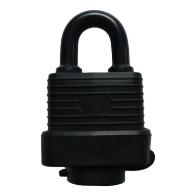 Cadenas à clé Smith & Locke acier gaine pvc 40mm