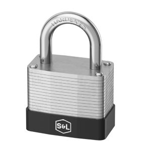 Cadenas à combinaison acier lamine Smith & Locke 40 mm