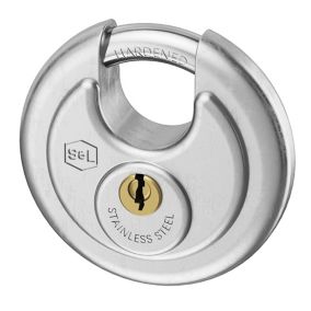 Cadenas à combinaison Smith & Locke acier inoxydable 38x70 mm