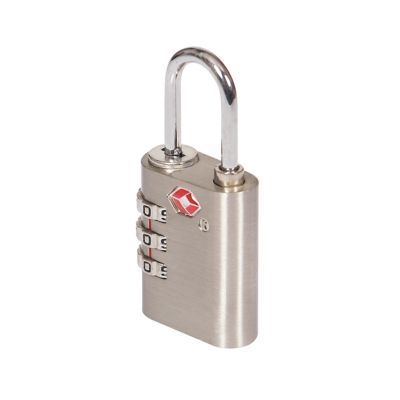 Cadenas à combinaison Smith & Locke en zinc l.30 mm anse en acier
