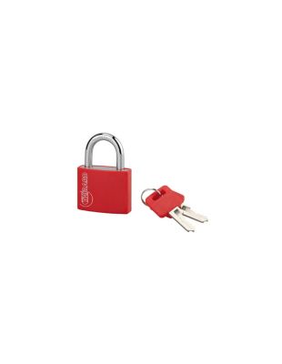 Cadenas à clé Maxium Color Rouge, intérieur, aluminium, 40mm, 2 clés ...