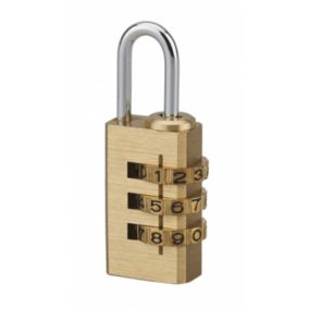 Cadenas à code 158, bagage, 15mm, 3 chiffres - THIRARD