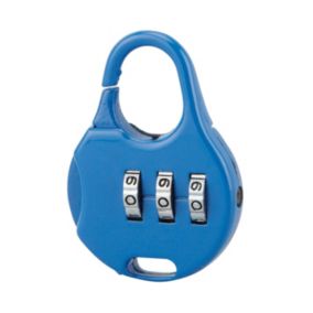 Cadenas à combinaison Nomad Goutte d'eau, 3 chiffres, intérieur, anse acier, 30mm - THIRARD