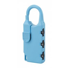 Cadenas à combinaison Nomad rectangle, 3 chiffres, intérieur, anse acier, 30mm - THIRARD