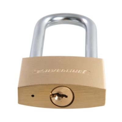 Cadenas en Laiton 20 mm - Sécurisé et Durable - Protection Optimale pour Vos Effets - Silverline