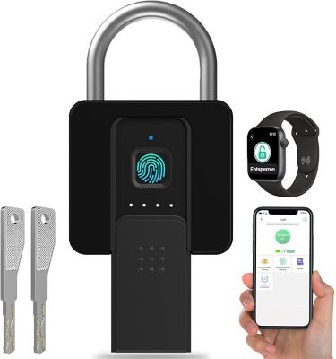 Cadenas Intelligent Code PIN et Bluetooth, Accès à Distance, Ultra Sécurisé Même Sans Connexion