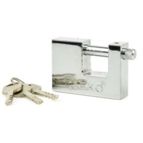 Cadenas rectangulaire avec 3 clés       70 mm